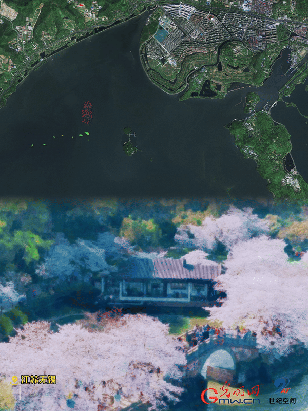 清明游玩賞花圖鑒來了！衛(wèi)星鏡頭帶你先睹為快